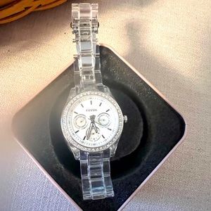 Ladies Fossil watch.